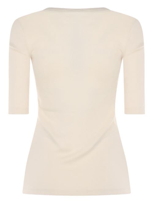 T-shirt donna bianca mezza manica Fabiana Filippi | JED266F603L8960145